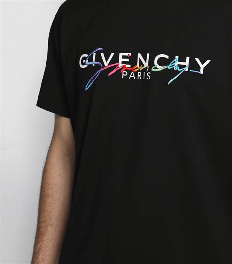 givenchy paris rainbow t shirt|Givenchy Paris t shirt sale.